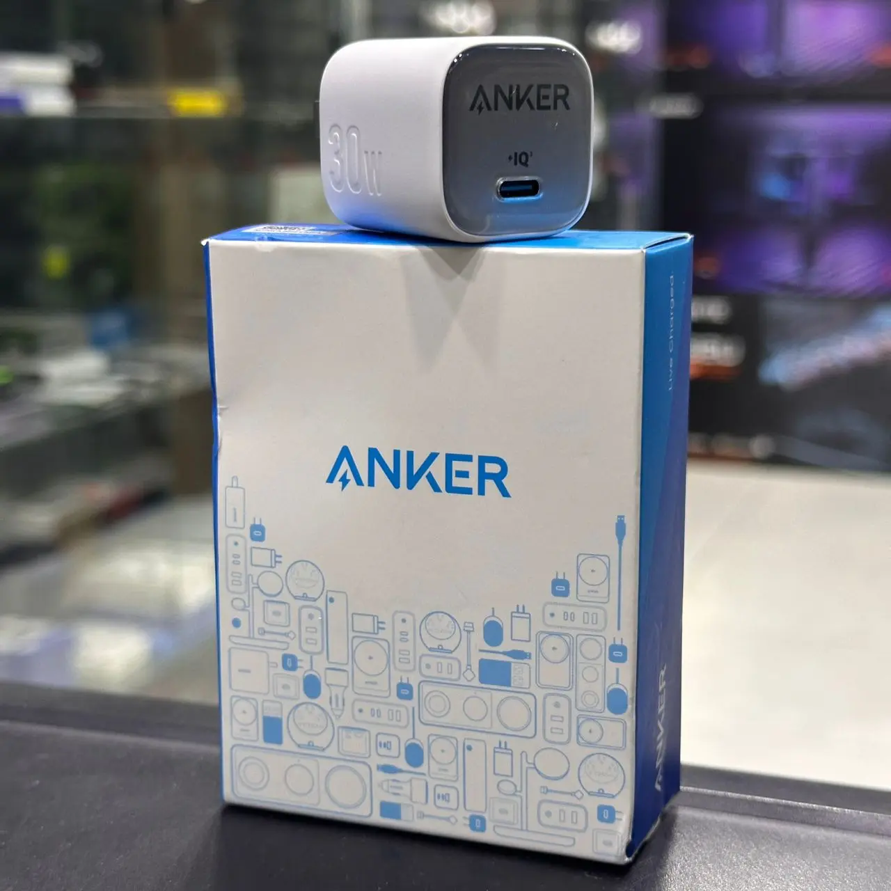 CHARGEUR USB-C ANKER ZOLO A2698 FAST CHARGER (NO CABLE) 30W WHITE